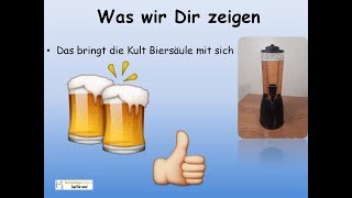 ► Biersäule Test ► Kult 4 Liter Getränkesäule ✅✅