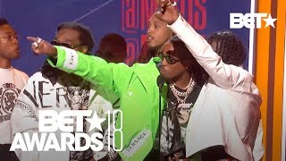 Migos Take the W for Best Group! | BET Awards 2018