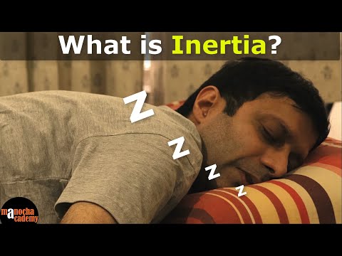 What is meant by the term inertia?