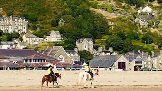 Day Outing in Barmouth Beach, North Wales