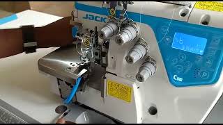 JACK Overlock  Machine With Backlatching