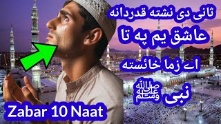 ثانی دی نشته قدردانه عاشق یم په تا ❤ | Pashto New Naat | pashto Naat Sharif | Islam in Pashto