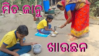 ମିତ ଜାନୁ ଭାତ ଖାଉଛନ || Prasad Mahade video