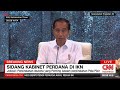 LIVE: Sidang Kabinet Perdana di Ibu Kota Nusantara (IKN)