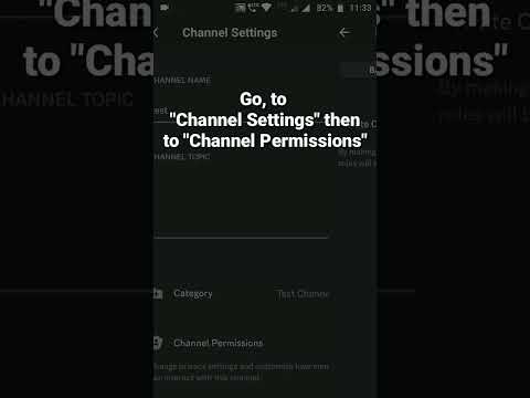 Cómo obtener vista avanzada del permiso del canal en Discord Mobile #roduz #discord #how #advance #view