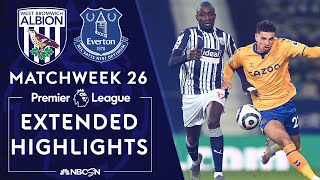 West Brom v. Everton | PREMIER LEAGUE HIGHLIGHTS | 3/4/2021 | NBC Sports