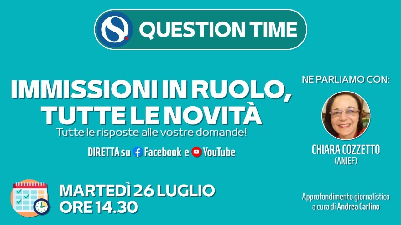 Immissioni In Ruolo, Tutte Le Novità: Le Risposte Alle Vostre Domande ...