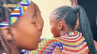 LIFE IN AFRICA. HOW YOUNG LADY'S DANCE TO CULTURAL.