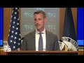 watch live state department spokesperson ned price holds news briefing