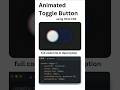 Toggle Button  Html CSS #coding #htmlcss #learnhtml5andcss3