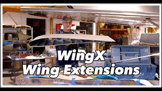 WingX STOL Wing Extension Installation on a Cessna 172B