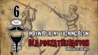 Podstawy szermierki - Szermierka mieczem #6 Indywidualny trening DESW dla początkujących