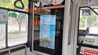 [嚴重重疊的雙短幹線]深圳巴士集團M390行車片段(往石廈南)