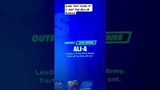 Use Ali-A support a creator code