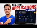 Modern Python GUI Builder (2026) | Drag and drop GUI builder for python #python