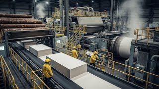 paper making process – How Wood Pulp Becomes Millions of Sheets Per Day (Industry Secrets)