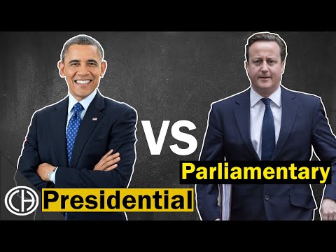Which is a key difference between parliamentary and presidential democracies?