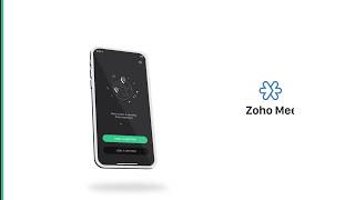 Launch and join online meetings on the go - Zoho Meeting iOS app