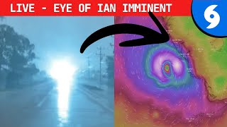 LIVE HURRICANE IAN storm chase approaching category 5