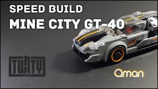 MINE CITY GT-40 BUILD ║ Qman BRICKS