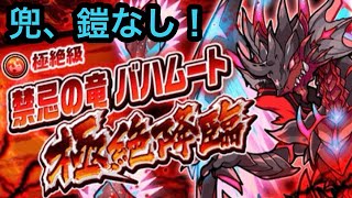 【ポコダン】禁忌の竜バハムート極絶降臨-兜、鎧なしで挑戦！【チャレンジミッション】