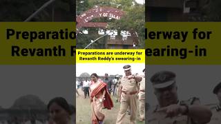 Telangana: Preparations in full swing at LB Stadium for Revanth Reddy’s swearing in ceremony