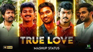 🥀True 💯Love 😌Mashup Whatsapp Status Tamil | 💔One Side Love Failure Status Tamil || DEV KD ALBUM