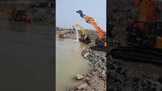 #excavator videos JCB machine video / JCB kis prakar 1 ghante ko gir aati Hai