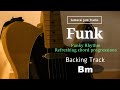 Smooth Funk Guitar Backing Track in B minor