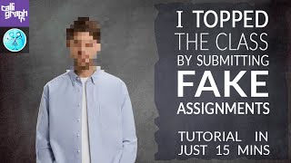 How I made assignments in just 15 minutes ‼ 💥 💯