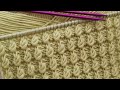 Easy and beautiful to knit 🎉Two needle knitting model explanation