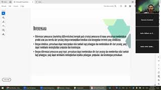 Digital Marketing 2: Teknikal Marketing (Diferensiasi dan Marketing Mix)