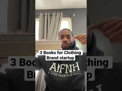 3 Books to Start a Clothing Brand