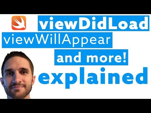 ViewDidLoad, ViewWillAppear, and more! Explained in Swift iOS UIViewController Lifecycle Methods
