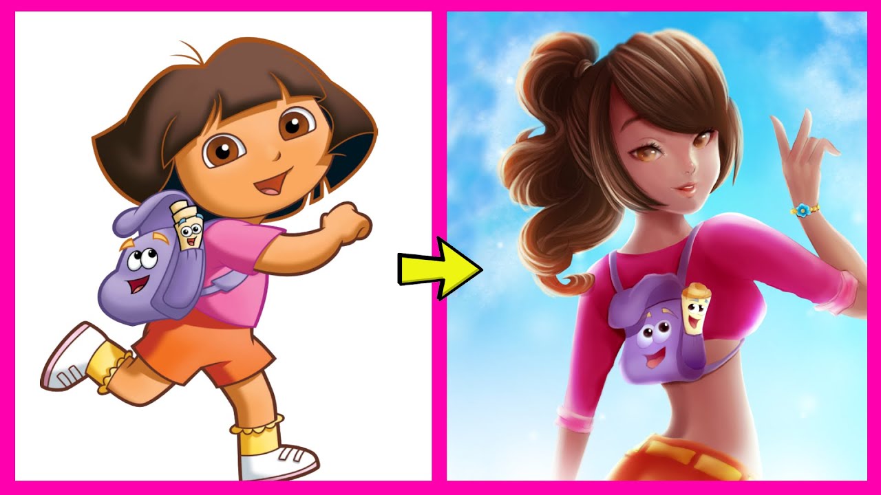 Cartoon Characters Grown Up