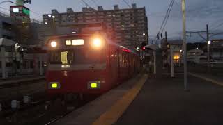 【名古屋鉄道】名鉄6500系回送列車入線　犬山駅