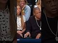 Jay-Z and Beyoncé couldn’t believe Lebron’s shot 😂 #nba #lebronjames #shorts