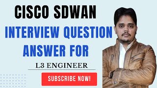 Cisco SDWAN Interview Questions Answers for Level 3 Engineer #sdwan #ciscosdwan #viptela