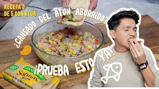 Receta 3 de 5: Atún a la mexicana con aguacate y elote (¡Fácil y delicioso!)