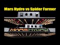 Mars Hydro TS1000 vs Spider Farmer SF1000