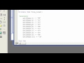 Video 10: VB 6 Programming, Declaring Arrays, Static, Dynamic, and Looping, Part 1