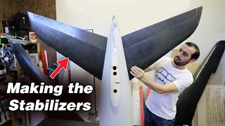 Building a Giant Airbus A380 RC Airliner/ Part 7 Stabilizers