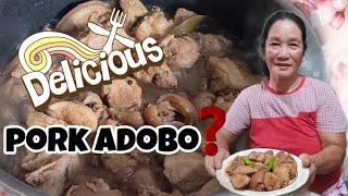 PAANO MAGLUTO NG PORK ADOBO?