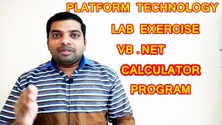 vb. net calculator program lab exercise pondicherry university|vb.net program