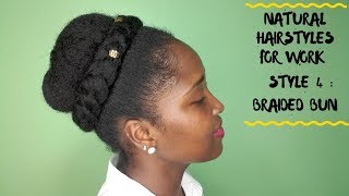 THE BRAIDED BUN || VIV HAIR THERAPY INSPIRED ||  S1 • E4