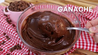 GANACHE PARA RECHEIO DE BOLO | RECHEIO TRUFADO DE CHOCOLATE