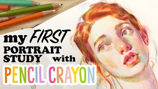 Busting out my PENCIL CRAYONS🖍(aka colored pencils)|Study with me!