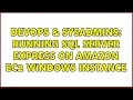 DevOps & SysAdmins: Running SQL Server Express on Amazon EC2 Windows instance (2 Solutions!!)
