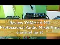 Review YAMAHA M4 Professional Audio Mixer 4 na channel na stereo output PC/Bluetooth/USB/MP3