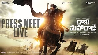 Daaku Maharaaj Press Meet LIVE | Nandamuri Balakrishna | Bobby Kolli | Thaman S | S Naga Vamsi